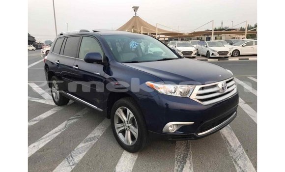 Buy Import Toyota Highlander Blue Car in Import - Dubai in Aragatsotn Buy Import Toyota Highlander Blue Car in Import - Dubai in Aragatsotn
