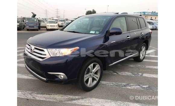 Buy Import Toyota Highlander Blue Car in Import - Dubai in Aragatsotn Buy Import Toyota Highlander Blue Car in Import - Dubai in Aragatsotn