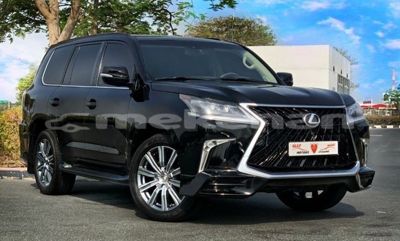 Buy Import Lexus LX Black Car in Import - Dubai in Aragatsotn