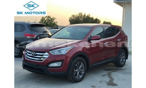 Buy Import Hyundai Santa Fe Red Car in Import - Dubai in Aragatsotn