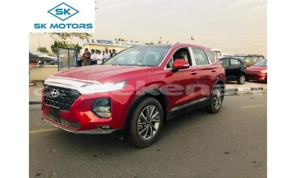 Buy Import Hyundai Santa Fe Red Car in Import - Dubai in Aragatsotn