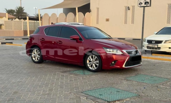 Buy Used Lexus CT Red Car in Yerevan in Yerevan