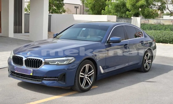 Buy Used BMW 5–Series Blue Car in Yerevan in Yerevan