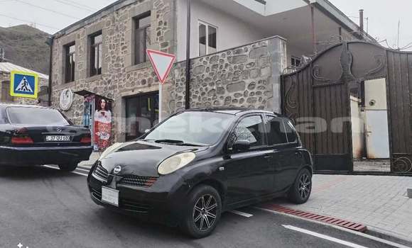 Buy Used Nissan March Black Car in Akhtala in Lori