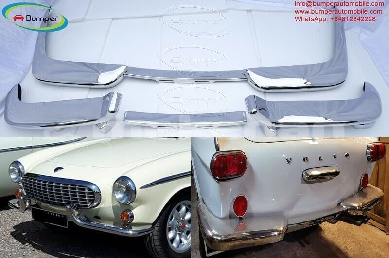 Big with watermark volvo p1800 jensen cow horn 1961 1963 bumpers