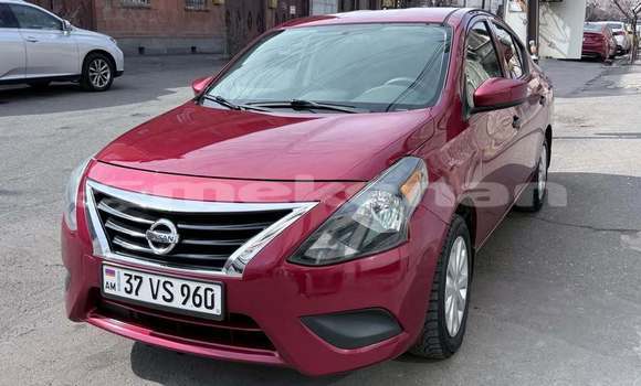 Buy Used Nissan Versa Red Car in Akhtala in Lori