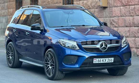 Buy Used Mercedes-Benz GLE Blue Car in Yerevan in Yerevan
