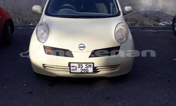 Buy Used Nissan March White Car in Yerevan in Yerevan